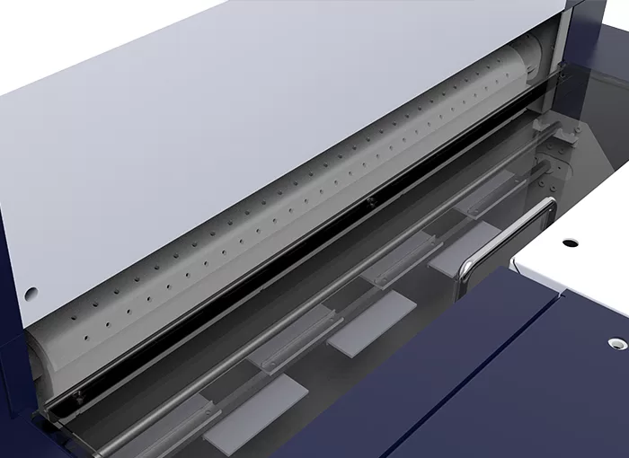 The DTF inkjet printer has intelligent suction for the film.